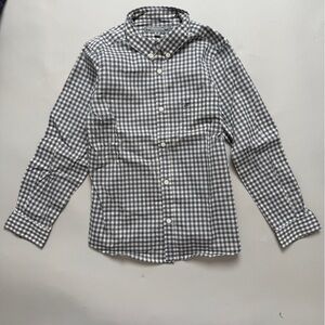 Bonpoint Blue and White Gingham Shirt